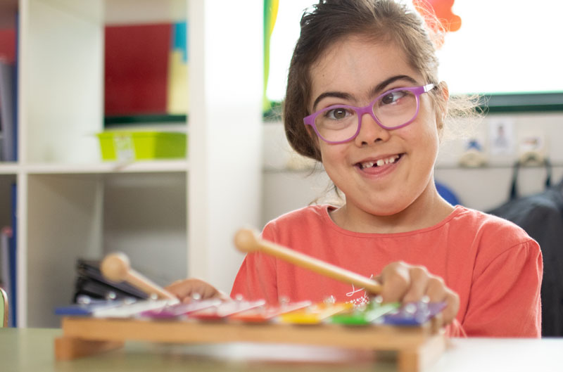 Expresin artstica y musical en el colegio de la Fundacin Gil Gayarre