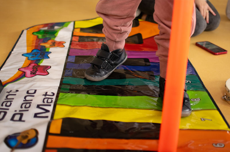 Expresin artstica y musical en el colegio de la Fundacin Gil Gayarre