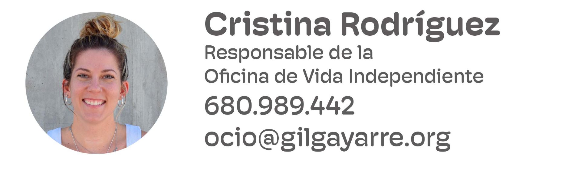 Responsable de la Oficina de Vida Independiente de la Fundaci�n Gil Gayarre