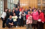 Miembros del equipo de representantes de la Fundaci�n Gil Gayarre acuden a la Jornada �Aspectos relevantes de la  la Ley/2021�