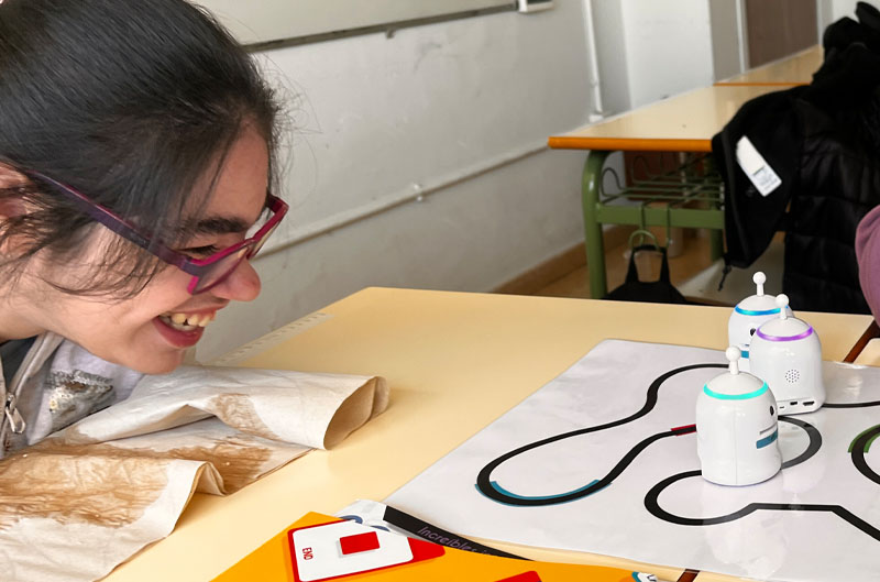 Kit de aula 12 TrueTrue en las aulas del Colegio de Educacin Especial de la Fundacin Gil Gayarre