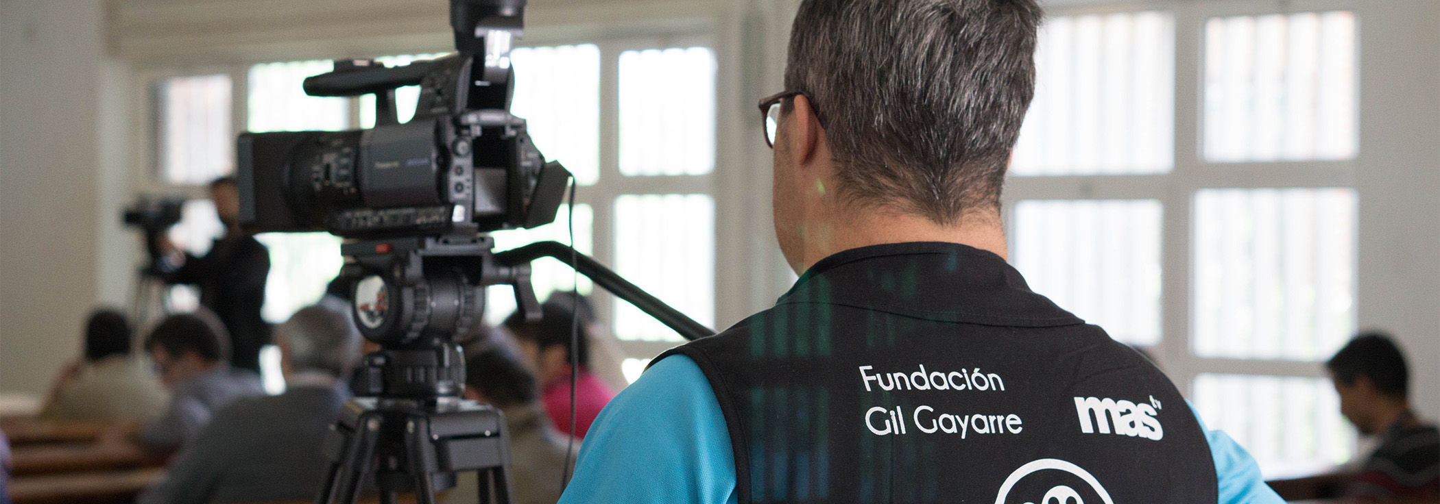 Enfocando el futuro - es un proyecto de Fundación Gil Gayarre en colaboración con Fundación Gmp para la creación de empleo para personas con discapacidad intelectual en el sector audiovisual